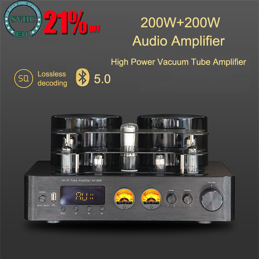 200W+200W High Power Tube Ampl - Tube Amplifier Part recension och pris
