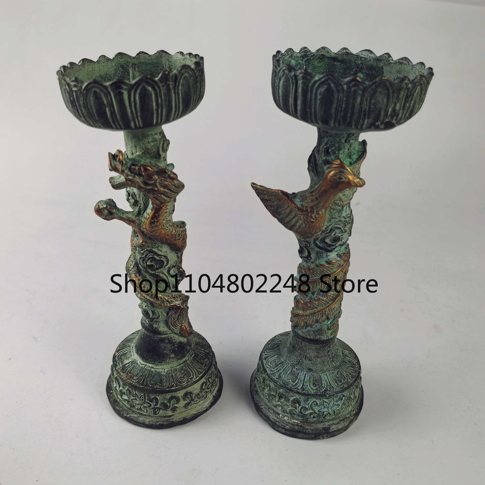 Folk Collection A pair Old Bro - Collectible Vintage Lamps recension och pris
