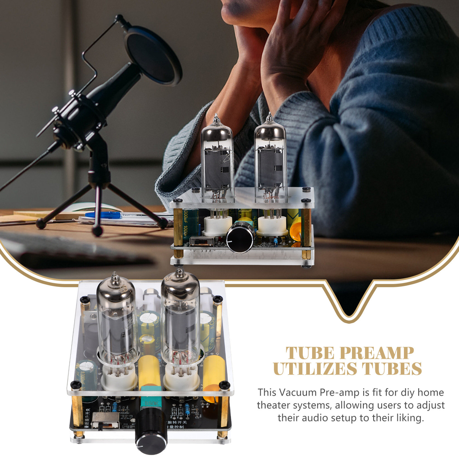 Tube Preamp Vacuum Electron Va - Tube Amplifier Part recension och pris