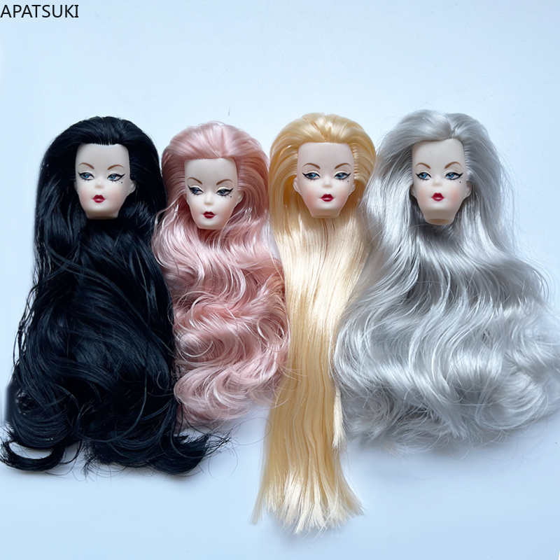 Blue Eye Wavy Curls Hair Doll  - Vintage Item recension och pris
