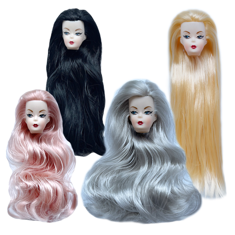 Blue Eye Wavy Curls Hair Doll  - Vintage Item recension och pris